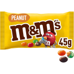 1 CONFEZIONE DA 24 M&M'S PEANUT DA 45 GR CADAUNO