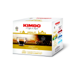 100 CAPSULE KIMBO MISCELA AMALFI 100% ARABICA COMP. CON LAVAZZA A MODO MIO