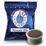 100 CAPSULE CAFFÈ BORBONE MISCELA BLU COMP. CON LAVAZZA ESPRESSO POINT