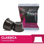 100 CAPSULE CAFFÈ TORALDO MISCELA CLASSICA  COMP. CON LAVAZZA BLUE