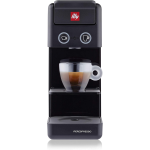 MACCHINA A CAPSULE IPERESPRESSO ILLY NERA Y3.3 CON 7 CAPSULE INTENSO E 7 CLASSICO IN OMAGGIO