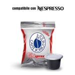 100 CAPSULE CAFFÈ BORBONE RESPRESSO MISCELA RED