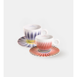 SET DA 2 TAZZINE DA CAPPUCCINO - ILLY ART COLLECTION JUDY CHICAGO