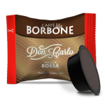 100 CAPSULE CAFFÈ BORBONE "DON CARLO" MISCELA RED COMP.CON LAVAZZA A MODO MIO