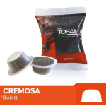 100 CAPSULE CAFFÈ TORALDO MISCELA CREMOSA COMP. CON BIALETTI 