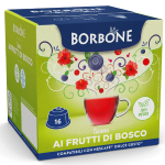 64 CAPSULE TISANA AI FRUTTI DI BOSCO CAFFÈ BORBONE COMPATIBILE CON  DOLCE GUSTO