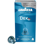 100 CAPSULE IN ALLUMINIO LAVAZZA DECAFFEINATO FORTE COMP. CON NESPRESSO